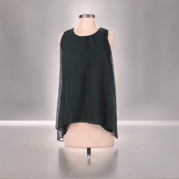 Zara Dark Green Tunic Blouse  | SIZE XS - Picture 1 of 6
